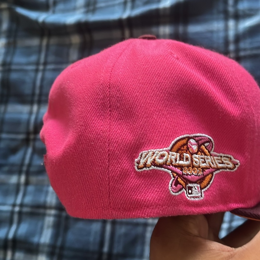 47 Los Angeles Angles Pink Adjustable Cap - Picture 17 of 17